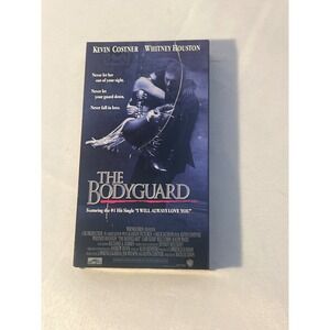 The Bodyguard VHS‎ Movie Starring Kevin Costner Whitney Houston 1992 Warner